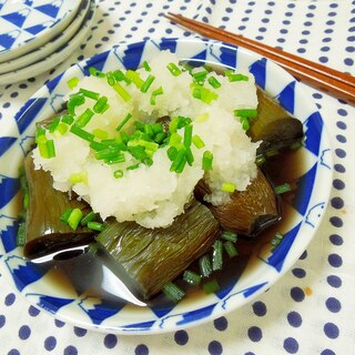 茄子の煮びたし☆おろしかけ